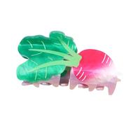 Fruit Theme Acrylic Hair Claw Clip For Women And Girl Ponytail Holder Strong Hair Grip With Vibrancy Color Daily Wear Acrylic Hair Clip