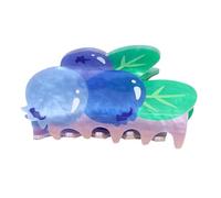 Fruit Theme Acrylic Hair Claw Clip For Women And Girl Ponytail Holder Strong Hair Grip With Vibrancy Color Daily Wear Acrylic Hair Clip