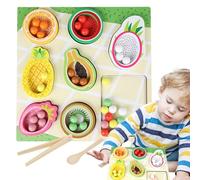 Fruit Theme Color Matching Game | Safe Motor Skills Development by Educational Imitation Game | Fruit Color Sorting Sensory Toys - Girls