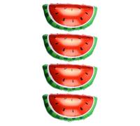 Fruit Themed Balloons,Fruit Balloons | 4 Summer Balloons,Summer Tropical Strawberry Watermelon Jumbo, Photography Props for Birthday Gender Reveal Wedding