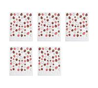 Fruit-Themed Decals 5PCS | Sensitive Skin Safe | Quick Apply Long-Lasting Stickers Sensitive Skin Safe Nail Stickers