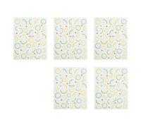Fruit-Themed Decals 5PCS | Sensitive Skin Safe | Quick Apply Long-Lasting Stickers Sensitive Skin Safe Nail Stickers
