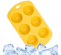 Fruit Treat Former, Snack Casting Pan, Six Slot Assortment, Soft Silicone Kitchen Moldware, Confectionery Shaping Equipment, Sweet Dessert for Celebration Baking Activities Moments Enjoyment