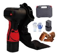 Fruit Tree Angle Grinder, Tree Bark Scraper with 1500ma Lithium Battery & Dust Bag, 28000rpm/min Copper Motor, Wear-Resistant Manganese Steel Blade, Cordless Tree Bark Remover