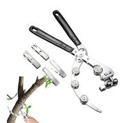Fruit Tree Bark Peeler, Stainless Steel, Interchangeable Agricultural Handheld Device, Bark Peeler for the Garden, for Bonsai, Orchards, Landscaping, Professionals, Enthusiasts and Farmers