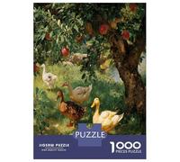 Fruit Tree Jigsaw Puzzle for Adults 1000 Piece Jigsaw Puzzle Ducks Relaxing Game Home Decor Gift 70x50cm/1000pcs