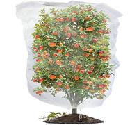 Fruit Tree Netting Bird Protection - Fine-meshed Insect Net with Drawstring, Bird Netting for Garden, Insect Bird Barrier Tree Net, for Small Bush Vegetables Strawberry Bush (1, 120x180cm)