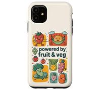 Fruit Veg Powered Vegan Kids Cute Kawaii Design Case for iPhone 11