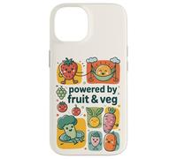 Fruit Veg Powered Vegan Kids Cute Kawaii Design Case for iPhone 14