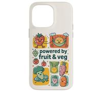 Fruit Veg Powered Vegan Kids Cute Kawaii Design Case for iPhone 14 Pro Max