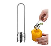 Fruit Vegetable Corer Tool | Kitchen Tool for Pear Core Remover - Apple Corer for Peppers Zucchini Eggplant Tomato Pineapple | Home Kitchen Cafe Restaurant