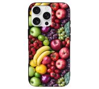 Fruit Vegetable Grape Strawberry Banana Slim Phone Cases Cover Compatible with iPhone 16/16 Plus/16 Pro/16 Pro Max/16 E