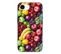 Fruit Vegetable Grape Strawberry Banana Slim Phone Cases Cover Compatible with iPhone 16/16 Plus/16 Pro/16 Pro Max/16 E