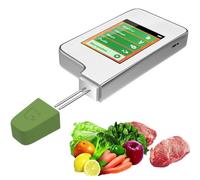 Fruit/Vegetable/Meat Meter, Digital Food Nitrate Tester, Pesticide Residue Detector for Fruits, Vegetables, Meat and Fish - Accurate and Reliable Tests