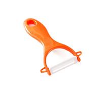 Fruit Vegetable Peelers Ceramic Peeler 4 Color Vegetable Fruit Peeler Kitchen Potato Carrot Cucumber Peeler Peeling Kitchen Gadgets for Home Kitchen (Color : Orange)
