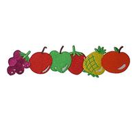 Fruit Vegetables Patch Iron Sew On Pineapple Apple Strawberry Embroidered Badge