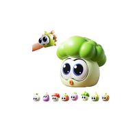 Fruit Vegetables Sensory Fidget Toys,Cute Fruit & Vegetable Squish-y Toys with Popping Eye,Easter Basket Stuffers,Stress Relief for Kid Adult,Easter Eggs Hunt Party Favors Gifts and Classroom Prizes