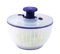 Fruit Washer Bowl - Squeeze Spinner Cleaner | Multi-purpose Washing Container with Built-in Strainer, Easy Drain Design for Vegetables, Salad, Pasta, Berries, Cooking Prep