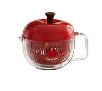 Fruit Washer Spinner Bowl, with Handle Strainer Cleaning Container, Fruit Cleaner Spinner Vegetable Washing Bowl, for Cooking Prep, Weekend BBQ, Potluck Party, Saves Time & Effort