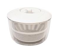 Fruit Washing Bowl with Strainer | Hand-Crank Vegetable Washing Basket with Lid | Fruit Washer Spinner Bowl | Kitchen Gadgets for Food Rice Pasta Noodles Refrigerator Countertop Camping Outdoor