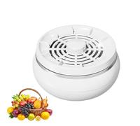 Fruit Washing Machine,4 Modes Portablem Long-Lasting Waterproof Food Purifier,Multifunctional Fruit and Vegetable Washer,for Home Kitchen Cooking Grain Rice Seafood Kitchen Cooking (White)