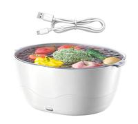Fruit Washing Machine,Double-Layer Waterproof Automatic Equipment | Fruit Vegetable Purifier - for Indoor Kitchen Sink Counter Cooking House Apartment