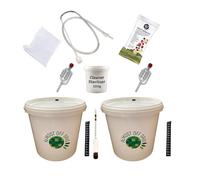 Fruit Wine Beginner Deluxe Winemaking Starter Kit 2X 5l Fermenters with Hydrometer Homebrew