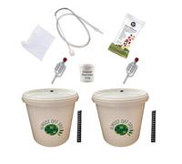 Fruit Wine Beginner Standard Homebrewing Winemaking Starter Kit 2X 5l Fermenters