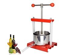 Fruit Wine Press for Cider Making, Safe Eco-Friendly High Juice Yield Easy Clean Low Noise, Home Brewing and Juicing