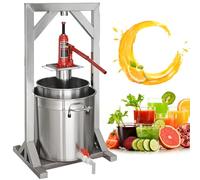 Fruit Wine Press Hydraulic Cider Maker Stainless Steel Juice Extractor