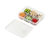 Fruit1 1Storage Containers For Fridge With Lid Clear Divided Organizer2