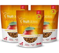 Fruitables Skinny Minis Pumpkin & Mango Soft & Chewy Dog Treats Pack of 3