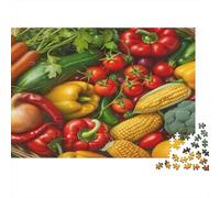 Fruits And Vegetables 1000 Piece Jigsaw Puzzles for Adults in Vibrant Colours Colourful Jigsaws As An Aesthetic Jigsaw Puzzle for Home Decor Puzzle 70x50cm/1000pcs