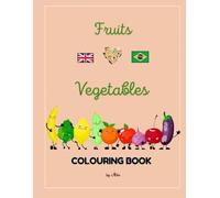 Fruits and Vegetables: Colouring book