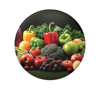 Fruits and vegetables Custom Pins 5 PCS, Personalized Photo Buttons, Metal Pinback Button Badges for Backpacks, Hats, Funny Backpack Pins Aesthetic Lapel Badge Pins Gifts for Men Women, One Size