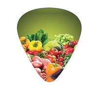 Fruits And Vegetables Guitar Pick 12 Picks Fashion Personalized Bass Pick Durable Electric Guitar Plectrums Instrument Accessories