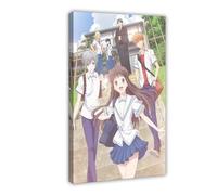 Fruits Basket Anime Canvas Poster Bedroom Decor Sports Landscape Office Room Decor Gift,Canvas Poster Wall Art Decor Print Picture Paintings for Living Room Bedroom Decoration Frame-style 16x24inch(40