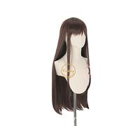 FRUITS BASKET Tohru Honda Cosplay Costume Wigs Long Straight Brown Synthetic Hair Wig + Wig Cap