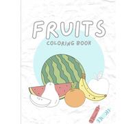 Fruits Coloring Book