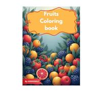 FRUITS COLORING BOOK FOR CHILDREN