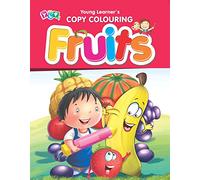 Fruits : Copy Colouring Book