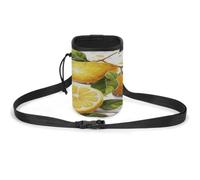 Fruits Lemon Dog Fanny Pack Treat Pouch Sling Bag