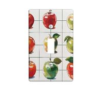 Fruits Light Switch Cover Plates/Outlet Covers, Fruit Inspired for Wall Accents, Colorful Thermoplastic Wall Plates, Food Season Single Toggle
