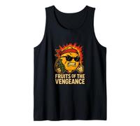 Fruits of the Revenge - Funny Lemon Pomegranate Cartoon Tank Top
