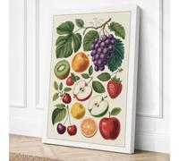 Fruits of the Season Canvas Wall Art Print 24x16 Inch (61 x 41 cm)