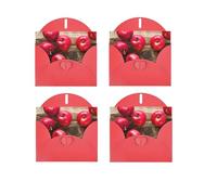 Fruits On Wood Horizontal Full Single-Sided Printing Pearlescent Paper Birthday Halloween Christmas Halloween Birthday Party Holiday Greeting Card