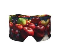 Fruits Pattern Print Sleep Eye and Ear Muffs Mask - Soft & Breathable, Ideal for Travel, Meditation, and Nighttime Use