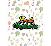 Fruits & Vegetables Colouring Book