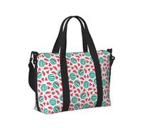 Fruits Watermelon Print Women Men Travel Hand Bag Lightweight Foldable Camping Daily Use Outdoor Activities