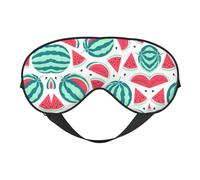 Fruits Watermelon Printing Rest Sleep Eye Mask, Soft Eye Mask for Home & Camping, Blocks Light, Comfortable for Most Users